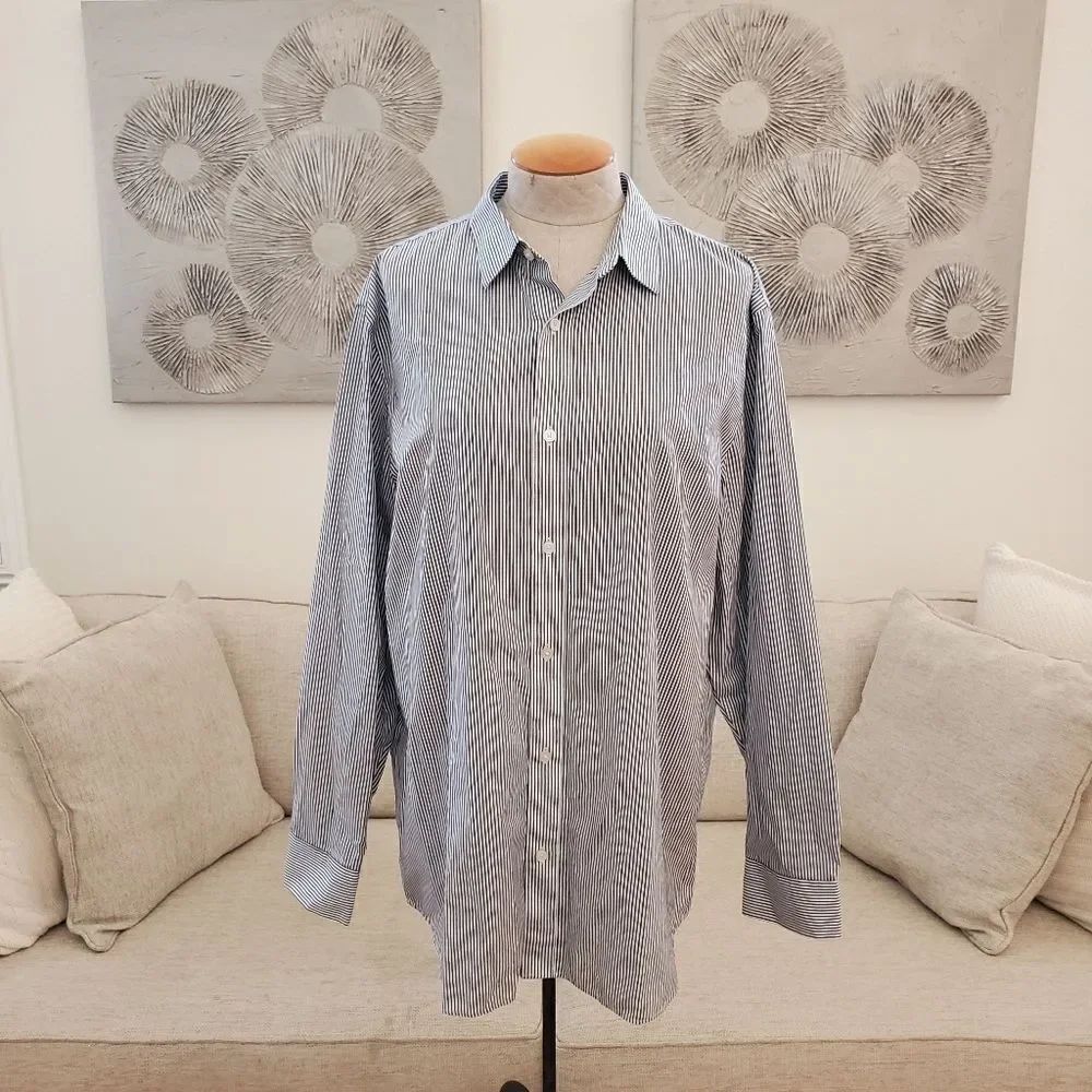 Banana Republic Slim-fit Non Iron Dress Shirt sz Xl